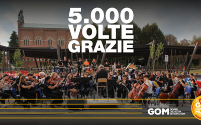 Una sinfonia di 5.000 grazie